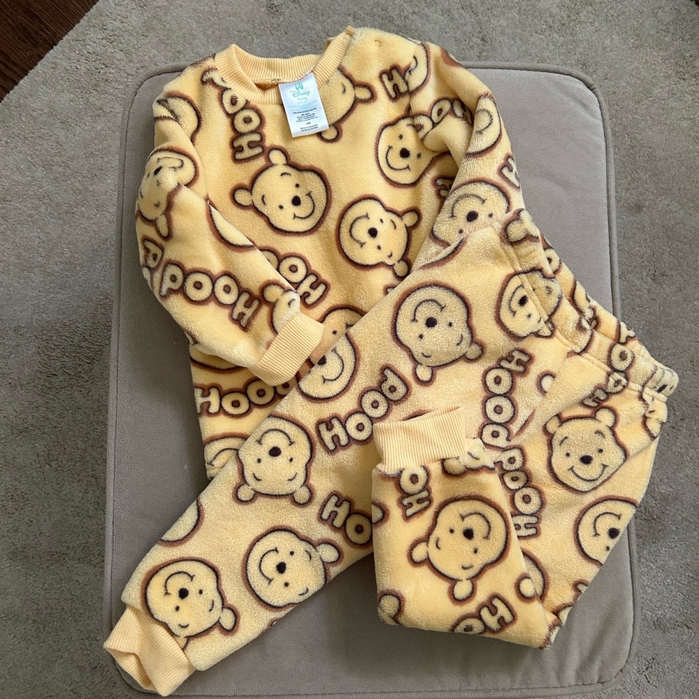 Yellow Pooh Bear Set